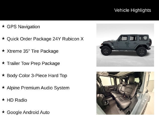 2024 Jeep Wrangler Rubicon X