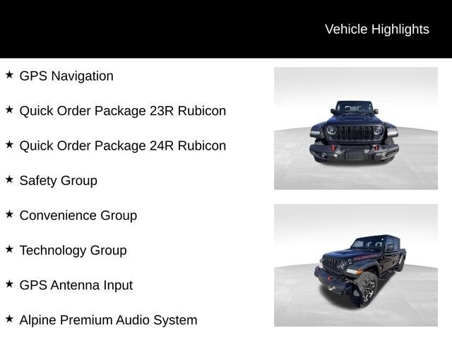 2024 Jeep Gladiator Rubicon
