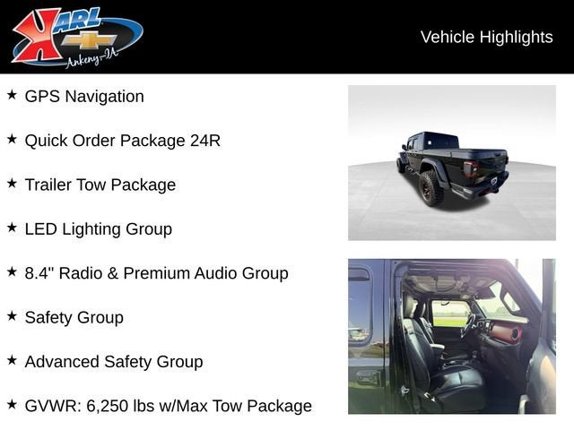 2021 Jeep Gladiator Rubicon 4x4