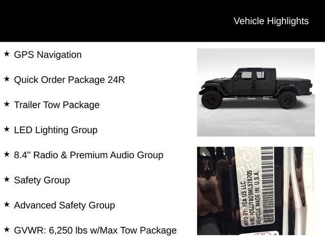 2021 Jeep Gladiator Rubicon 4x4