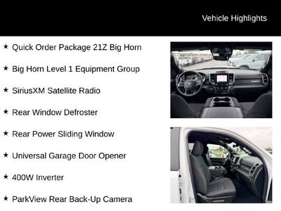 2026 RAM 1500 Big Horn Crew Cab 4x4 5'7" Box