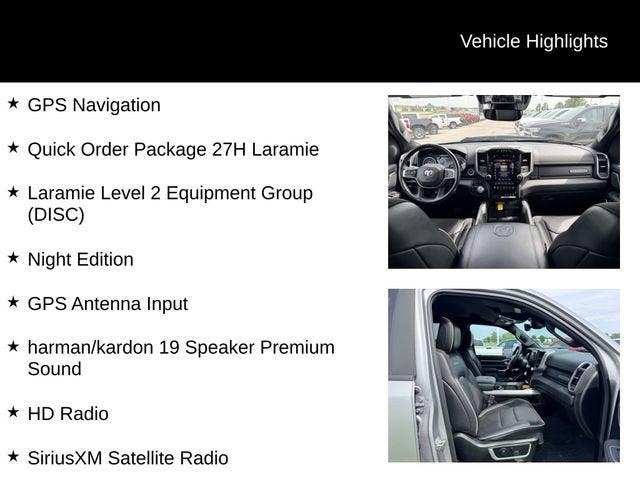 2021 RAM 1500 Laramie Crew Cab 4x4 5'7" Box