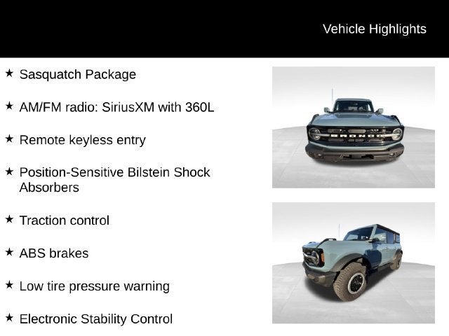2023 Ford Bronco Base