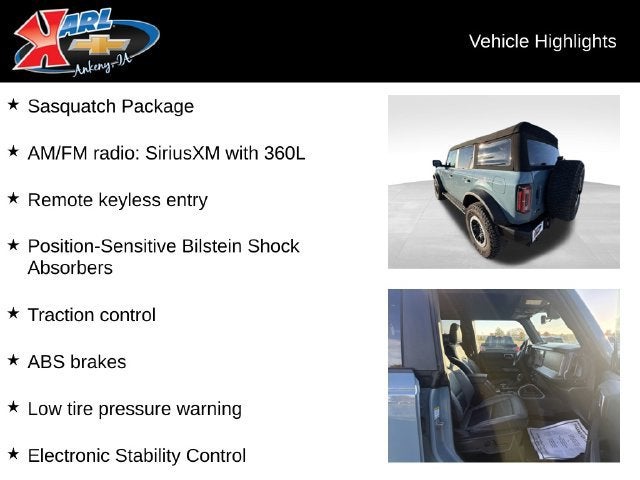 2023 Ford Bronco Base