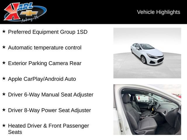 2019 Chevrolet Cruze LT