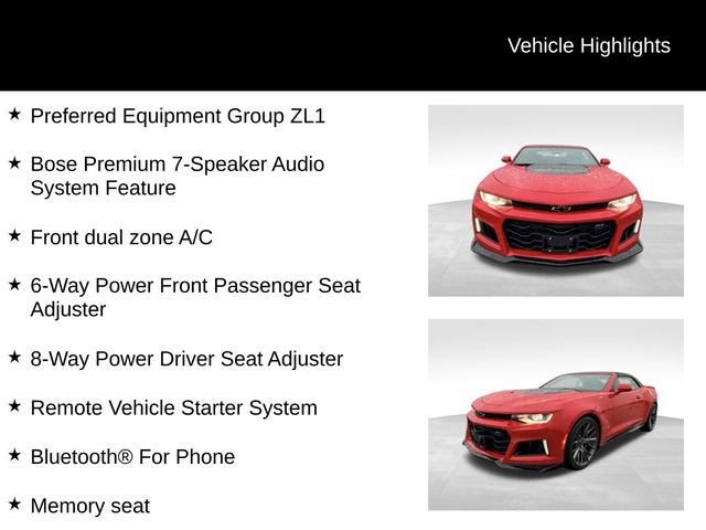 2023 Chevrolet Camaro ZL1
