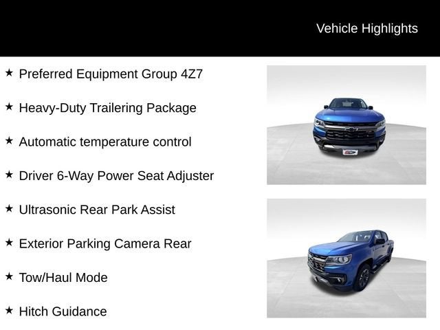 2022 Chevrolet Colorado 4WD Z71