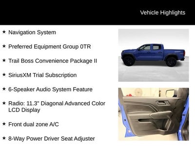 2025 Chevrolet Colorado Trail Boss