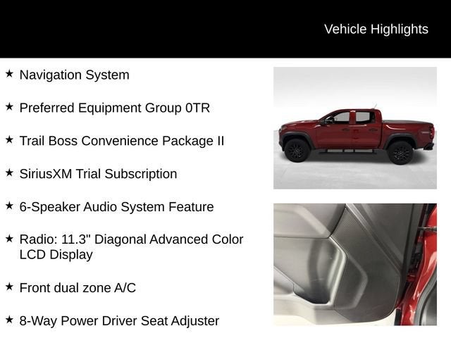 2025 Chevrolet Colorado Trail Boss