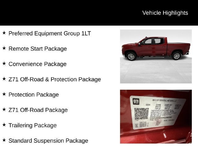 2024 Chevrolet Silverado 1500 LT