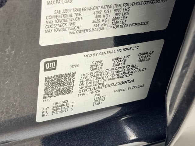 2024 Chevrolet Silverado 1500 RST