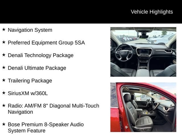 2022 GMC Acadia Denali
