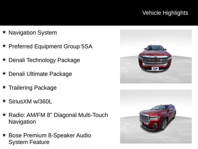 2022 GMC Acadia Denali