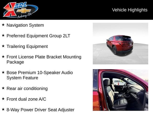 2022 Chevrolet Traverse RS