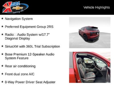2027 Chevrolet Traverse RS