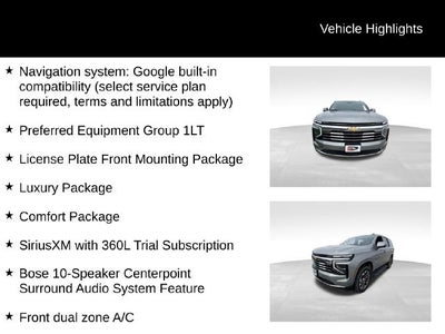 2025 Chevrolet Tahoe LT