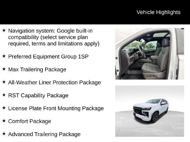 2026 Chevrolet Tahoe RST