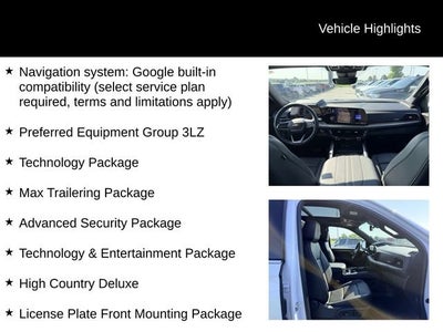 2026 Chevrolet Tahoe High Country