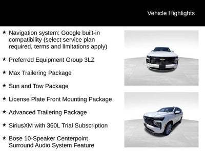 2025 Chevrolet Tahoe High Country