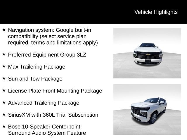 2025 Chevrolet Tahoe High Country