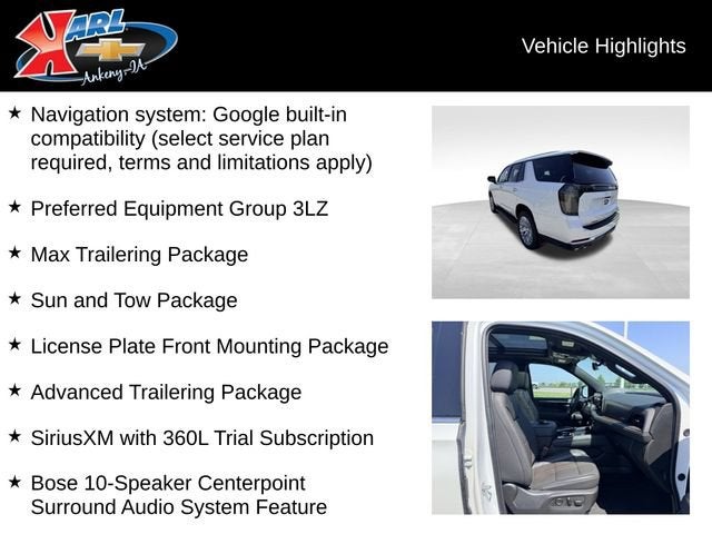 2025 Chevrolet Tahoe High Country