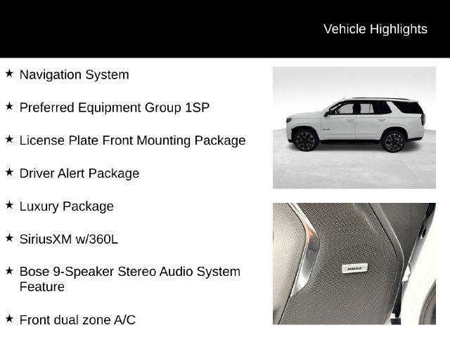 2024 Chevrolet Tahoe RST