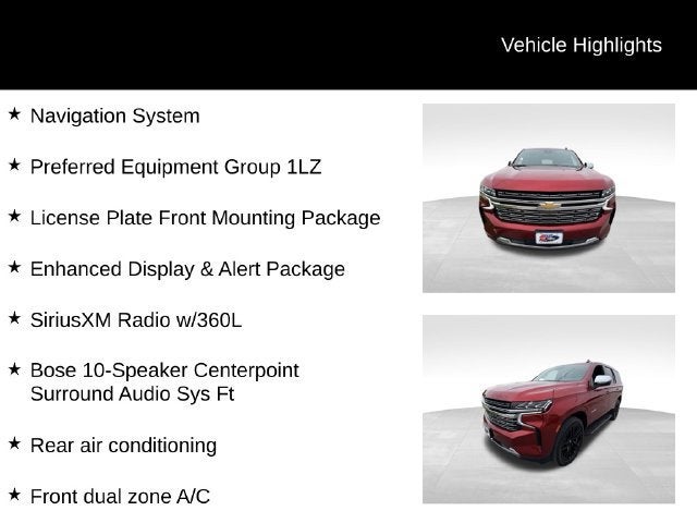 2023 Chevrolet Tahoe Premier
