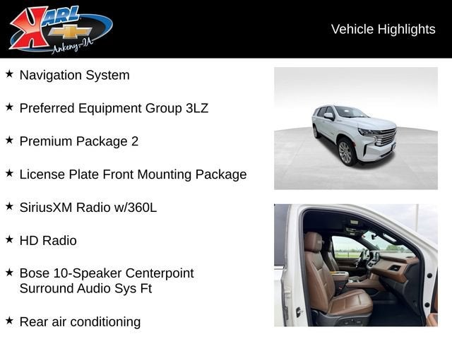 2021 Chevrolet Tahoe High Country