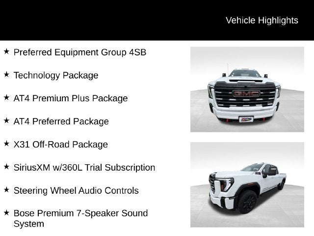 2025 GMC Sierra 2500 HD AT4