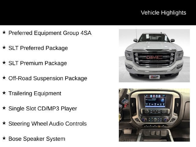2018 GMC Sierra 1500 SLT