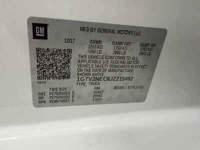 2018 GMC Sierra 1500 SLT