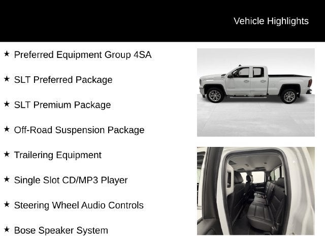 2018 GMC Sierra 1500 SLT