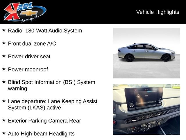 2025 Honda Accord Sedan SE