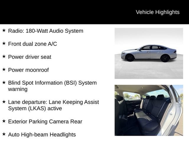 2025 Honda Accord Sedan SE