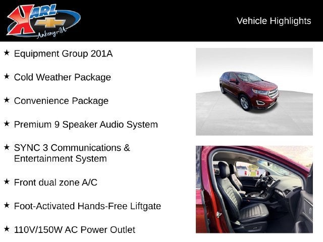 2018 Ford Edge SEL