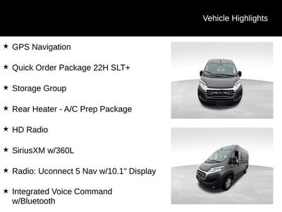 2025 RAM ProMaster Cargo Van SLT+