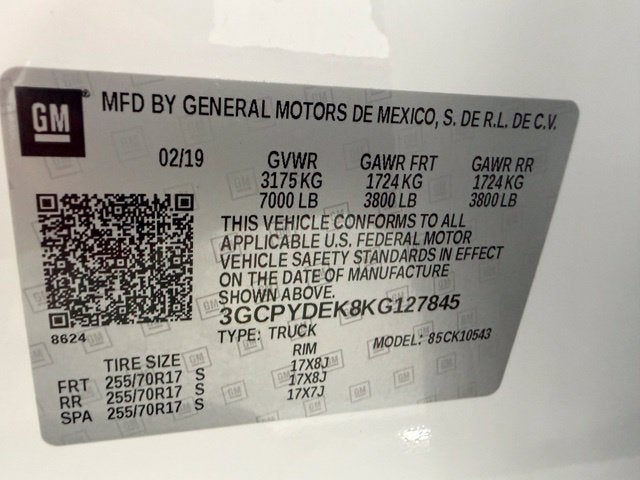 2019 Chevrolet Silverado 1500 LT