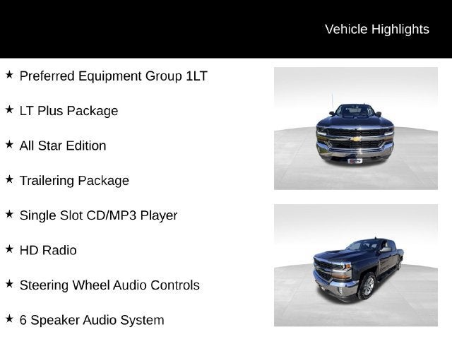 2018 Chevrolet Silverado 1500 LT