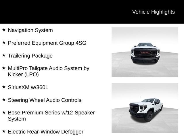 2024 GMC Sierra 1500 AT4X