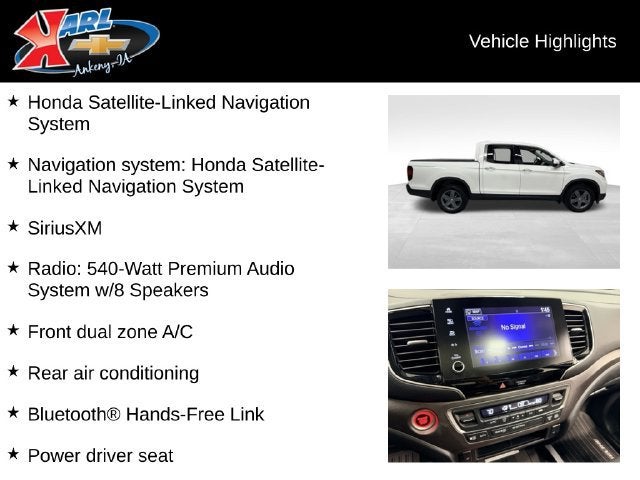 2023 Honda Ridgeline RTL-E