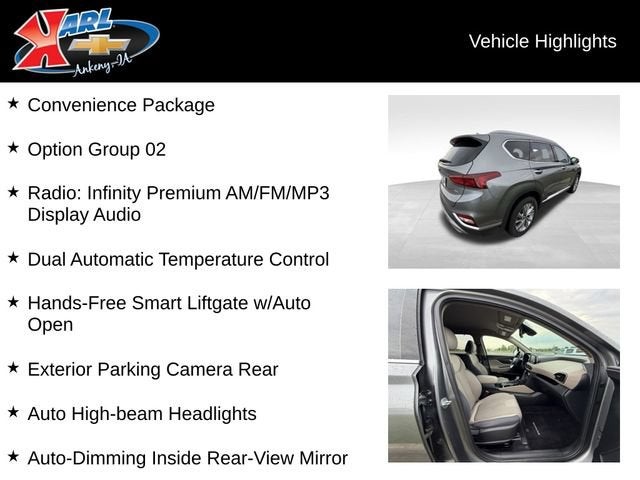 2020 Hyundai Santa Fe SEL