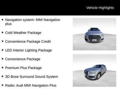 2019 Audi Q7 Premium Plus