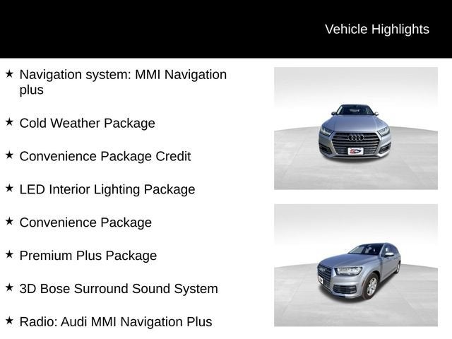 2019 Audi Q7 Premium Plus