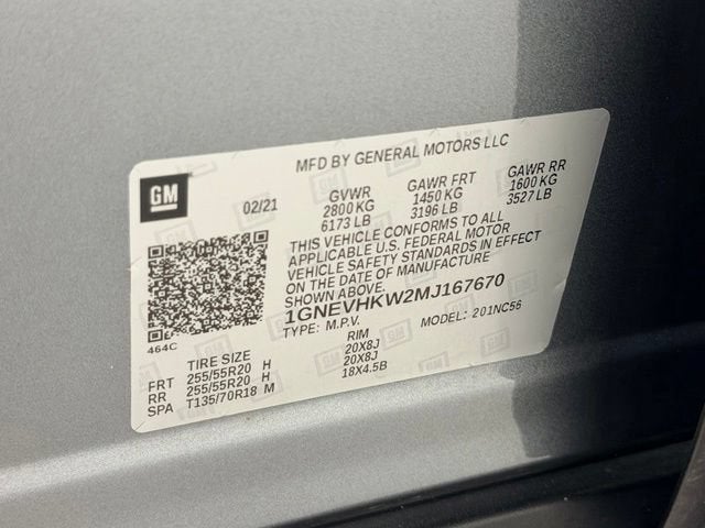 2021 Chevrolet Traverse LT Leather