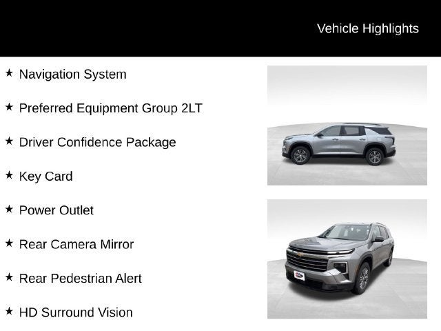 2026 Chevrolet Traverse LT