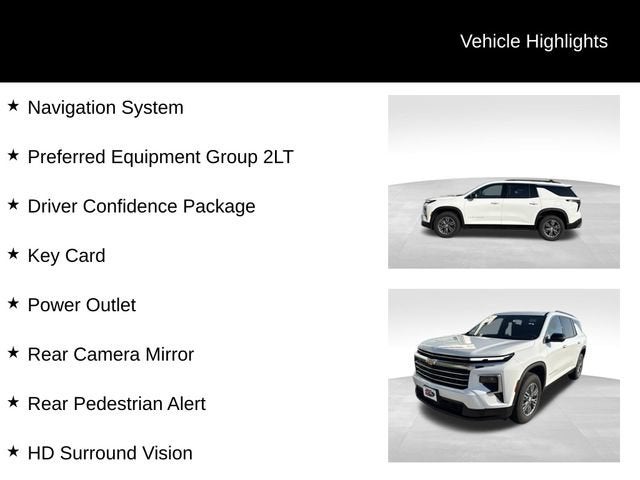 2026 Chevrolet Traverse LT