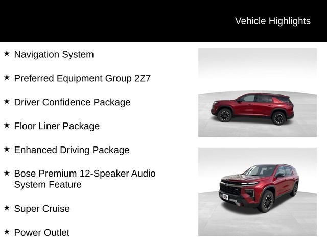 2025 Chevrolet Traverse Z71