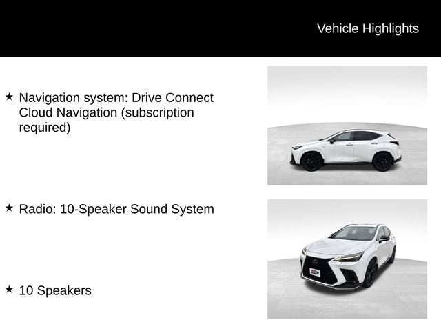 2023 Lexus NX NX 350 F SPORT Handling