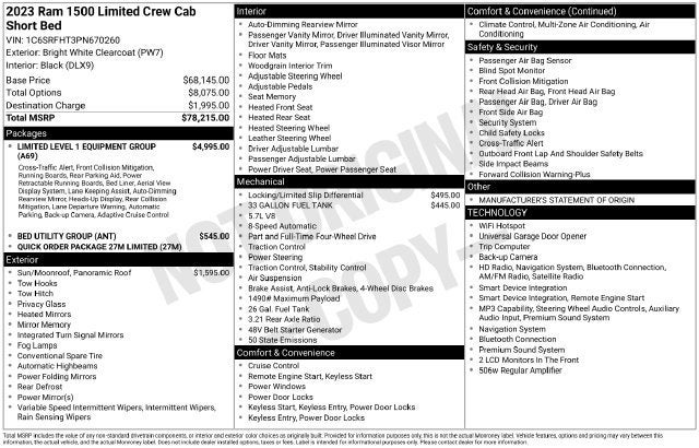 2023 RAM Ram 1500 Pickup Limited - Photo 16