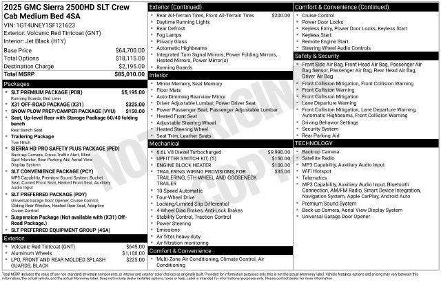 2025 GMC Sierra 2500HD SLT - Photo 9